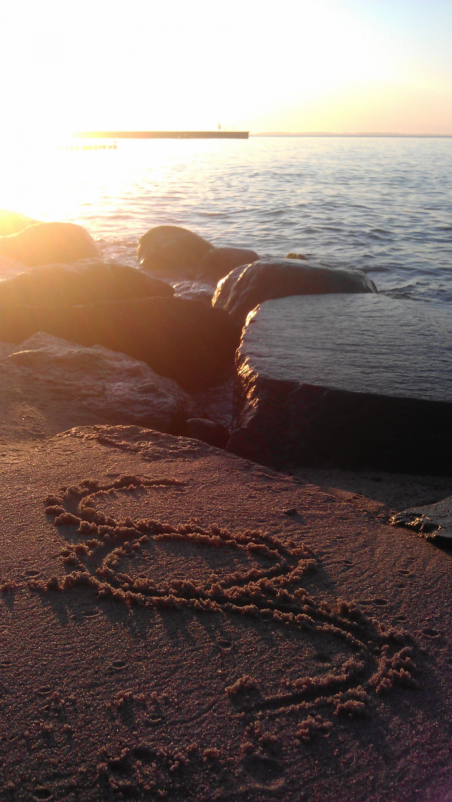 En tidig morgonpromenad i Ystad